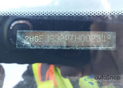 1996 Honda Civic Cx from USA, damaged, VIN 2HGEJ6329TH002348